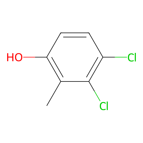 3,4-Dichloro-2-methylphenol structure