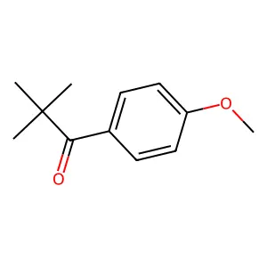 1-(4-Methoxyphenyl)-2,2-dimethylpropan-1-one structure