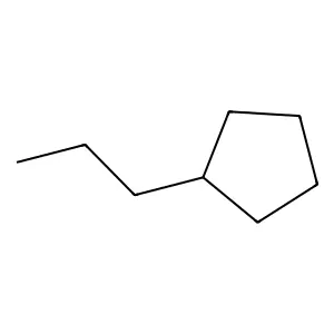 Propylcyclopentane structure