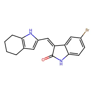 VEGFR2 Kinase Inhibitor II structure