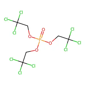三(2,2,2-三氯乙基)磷酸酯 structure