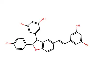 Δ-葡萄素 structure