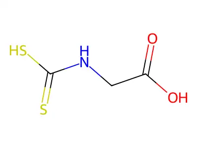 Dithiocarboxyglycine structure