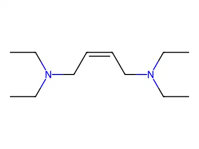 2-丁烯二胺N,N,N',N'-四乙基 structure