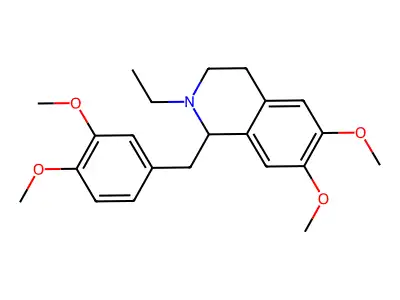 N-Ethyllaudanosine structure