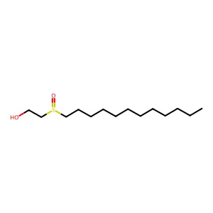 2-(Dodecylsulphinyl)ethanol structure