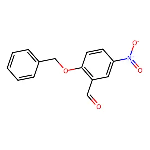2-(Benzyloxy)-5-nitrobenzaldehyde structure