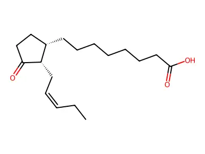 氧代-(戊烯基)环戊烷辛酸 structure