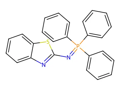 1,3-benzothiazol-2-ylimino(triphenyl)- structure