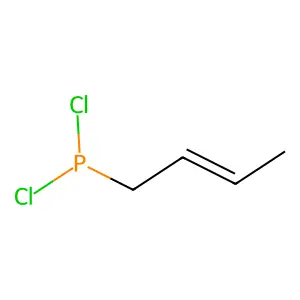 But-2-enyl(dichloro)phosphane structure