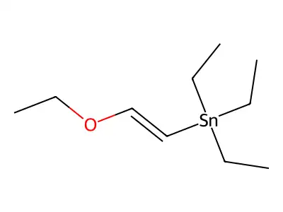 2-Ethoxyethenyl(triethyl)stannane structure