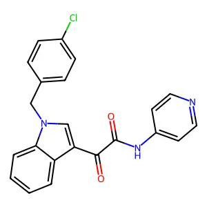 吲地布林 structure