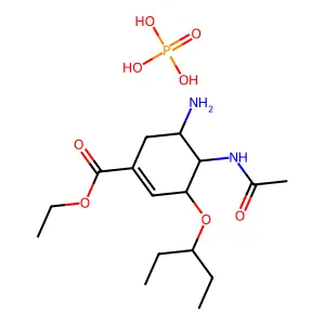 磷酸奥司他韦 structure
