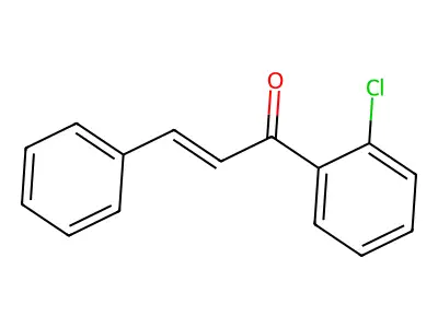2-Propen-1-one, 1-(2-chlorophenyl)-3-phenyl- structure