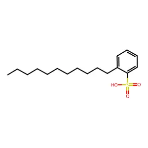 2-十一烷基苯-1-磺酸 structure