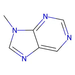 9-methyl-9H-purine structure