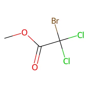 Methyl bromodichloroacetate structure