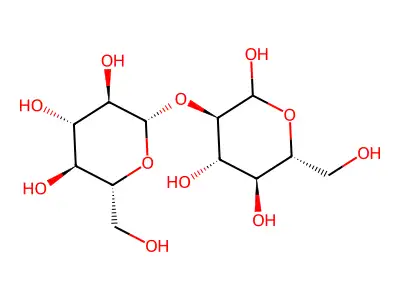 2-O-beta-D-Glucopyranosyl-beta-D-glucopyranose structure