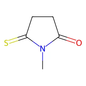 2-Pyrrolidinone, 1-methyl-5-thioxo- structure