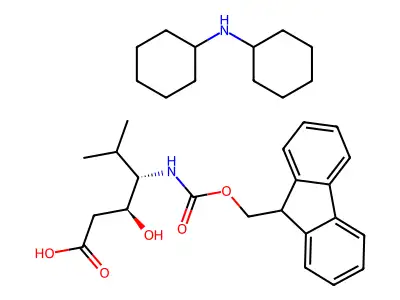 FMOC-AHMHXA-OH DCHA structure