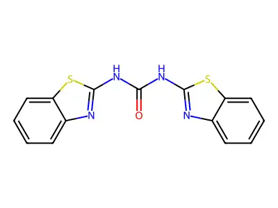 1,3-Bis(1,3-benzothiazol-2-yl)urea structure