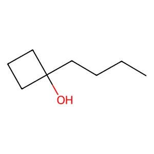 1-Butylcyclobutanol structure
