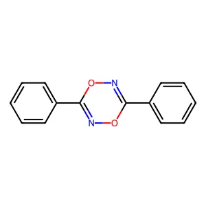 3,6-Diphenyl-1,4,2,5-dioxadiazine structure
