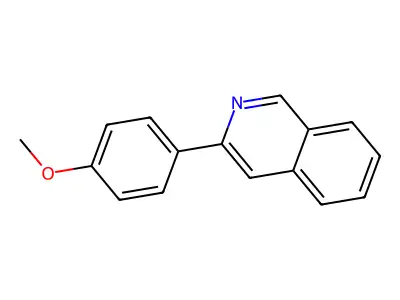 3-(4-Methoxyphenyl)isoquinoline structure
