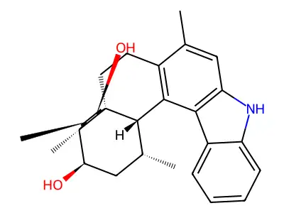 Aflavazole structure