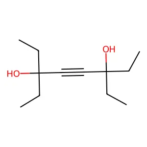 3,6-Diethyloct-4-yne-3,6-diol structure