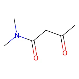 二甲基乙酰乙酰胺 structure