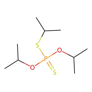 O,O,S-Tripropan-2-yl phosphorodithioate structure