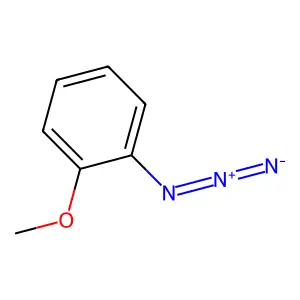 1-Azido-2-methoxybenzene structure