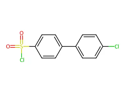 4'-Chlorobiphenyl-4-sulfonyl chloride structure