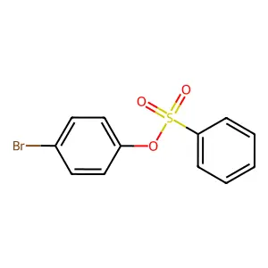 (4-Bromophenyl) benzenesulfonate structure