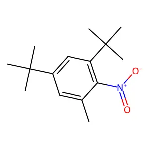 1,5-Ditert-butyl-3-methyl-2-nitrobenzene structure