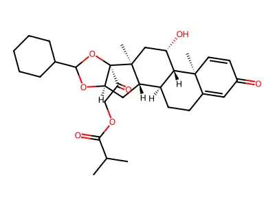 Ciclesonide structure