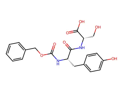 Z-Tyr-Ser-OH structure