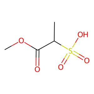 1-Methoxy-1-oxo-2-propanesulfonic acid structure