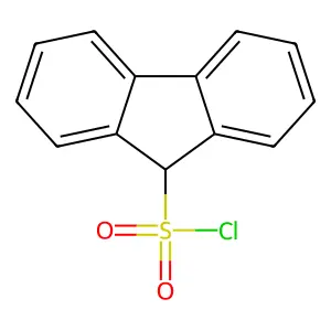 9H-fluorene-9-sulfonyl chloride structure