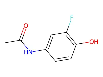 Acetamide, N-(3-fluoro-4-hydroxyphenyl)- structure