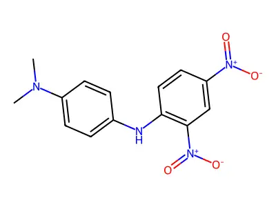 N,N-Dimethyl-N'-(2,4-dinitrophenyl)-1,4-phenylenediamine structure