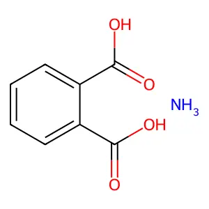 邻苯二甲酸铵盐 structure
