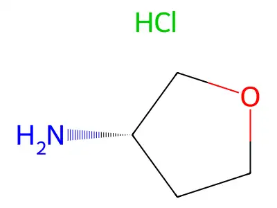Oxolan-3-amine structure