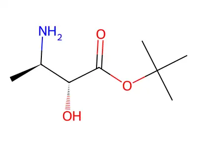 tert-butyl (2R,3R)-3-amino-2-hydroxybutanoate structure