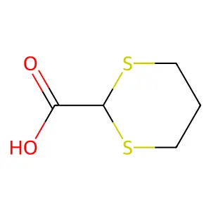 1,3-二硫杂环己烷-2-甲酸 structure
