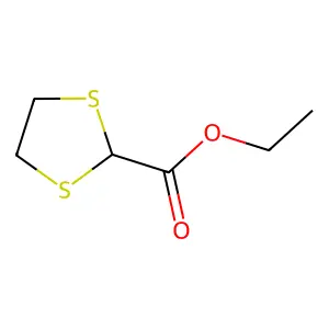 1,3-二硫杂环戊烷-2-甲酸乙酯 structure