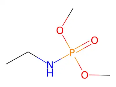 N-Dimethoxyphosphorylethanamine structure