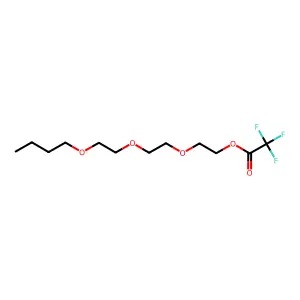 2-[2-(2-Butoxyethoxy)ethoxy]ethyl trifluoroacetate structure