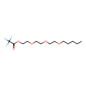 2-[2-(2-Pentoxyethoxy)ethoxy]ethyl trifluoroacetate structure